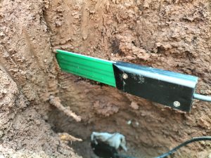 Installed SMT-100 Soil Moisture Sensor