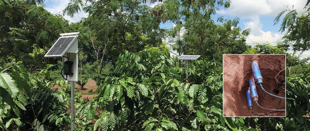 Vietnam Coffee Monitoring with IoT enabled soil moisture sensors